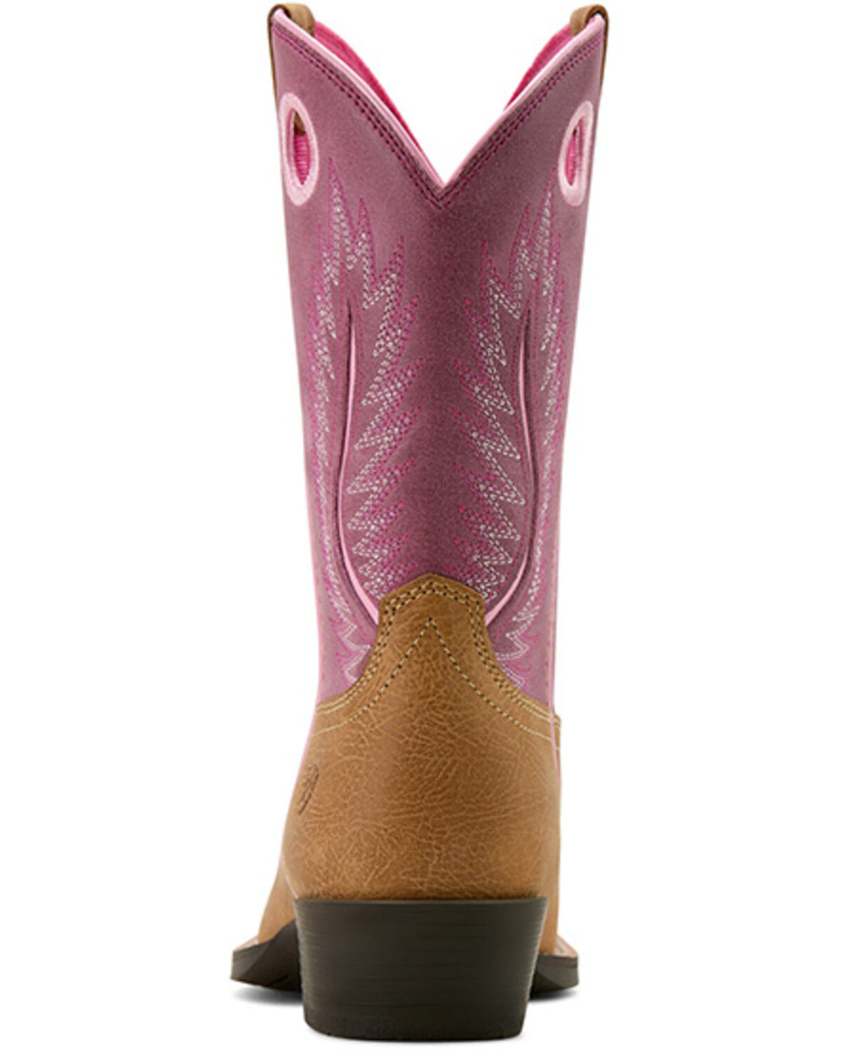 Image #3 - Ariat Girls' Futurity Western Boots - Broad Square Toe, Pink, hi-res