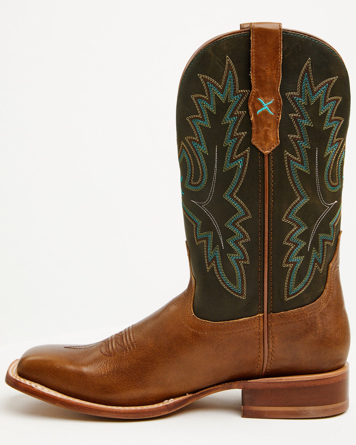 Image #3 - Twisted X Men's Rancher Western Boots - Broad Square Toe, Brown, hi-res