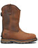 Image #2 - Timberland PRO Men's BOA® True Grit Pull-On Waterproof Work Boots - Composite Toe, Brown, hi-res