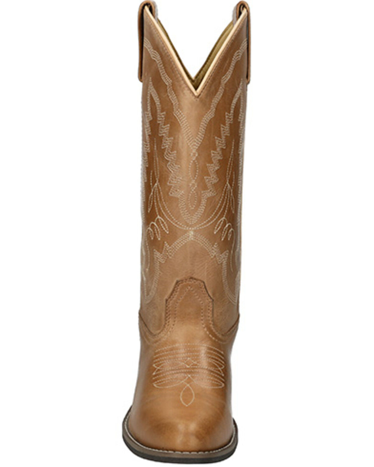 Image #4 - Smoky Mountain Women's Calloway Western Boots - Round Toe, Tan, hi-res