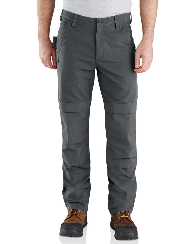 mens multi pocket work trousers
