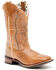 Image #1 - Laredo Women's Lad Tan Western Boots - Broad Square Toe, Tan, hi-res
