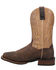 Dan Post Men's Garrison Western Performance Boots - Broad Square Toe, Brown, hi-res