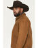 Image #2 - Wrangler X Filson Men's Wool Lined Adventure Jacket, Tan, hi-res