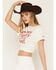 Image #3 - Wrangler Women's Cowboy Country Short Sleeve Graphic Tee, White, hi-res
