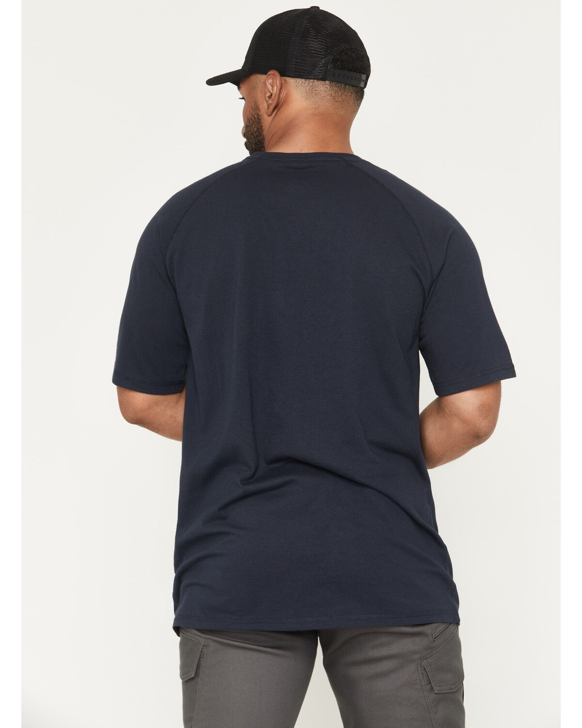 Image #4 - Dickies Men's Cooling Temp-IQ™ Short Sleeve Pocket T-Shirt, Navy, hi-res