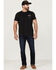 Image #2 - Flag & Anthem Men's Freedom Shield Graphic T-Shirt, Black, hi-res