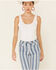 Image #2 - Shyanne Women's Stripe Bootcut Jeans, , hi-res