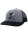 Image #1 - Hooey Men's Texican Flag Trucker Cap, Grey, hi-res