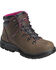 Avenger Women's Waterproof Steel Safety Toe Hiking Boots, Brown, hi-res