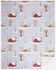 Image #2 - Carstens Home Snowy Cabin Plush Sherpa Throw Blanket, Blue, hi-res