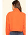 Wrangler Modern Women's Orange 1/4 Zip Pullover, Orange, hi-res