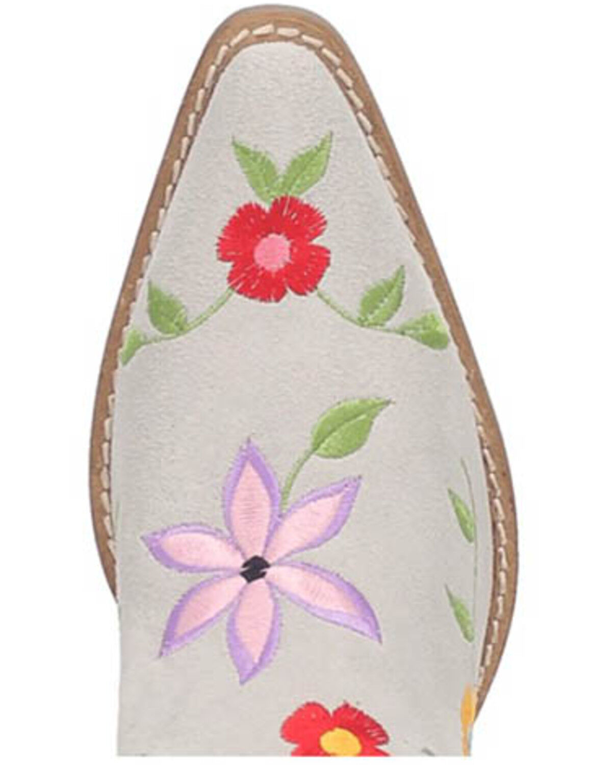 Image #6 - Dingo Women's Flower Power Suede Tall Western Boots - Snip Toe, , hi-res