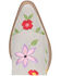 Image #6 - Dingo Women's Flower Power Suede Tall Western Boots - Snip Toe, , hi-res