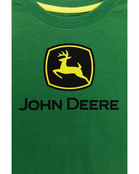 Image #2 - John Deere Toddler-Boys' Trademark Logo T-Shirt, Green, hi-res