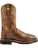 Image #2 - Justin Women's Pull-On Work Boots, Rugged, hi-res
