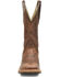 Double H Men's Bregman Western Boots - Broad Square Toe, Brown, hi-res