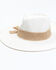 Image #1 - Nikki Beach Women's Shea Toyo Straw Western Fashion Hat, White, hi-res