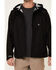 Image #3 - Hawx Men's Pro Elements Zip-Front Hooded Poly-Shell Work Jacket, Black, hi-res