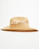 Image #3 - Shyanne Women's Charm Chain Straw Cowboy Hat, Natural, hi-res