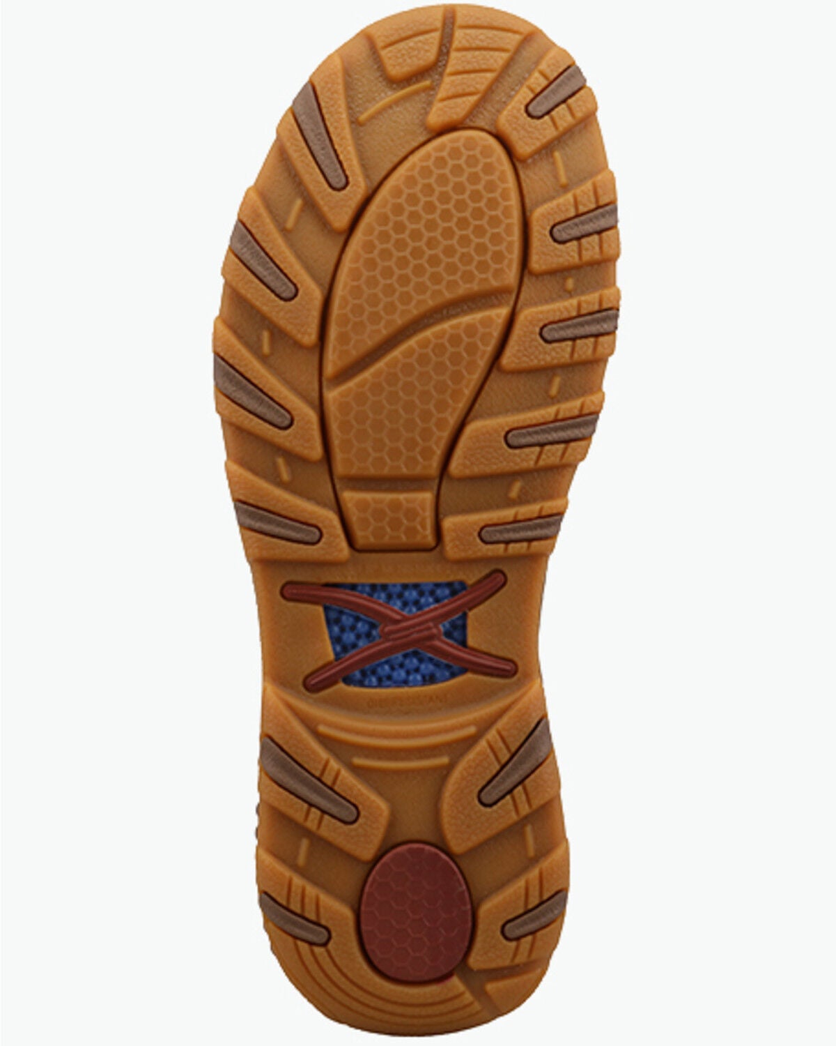 Image #7 - Twisted X Men's Slip-On Driving Mocs, Caramel, hi-res