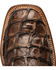 Image #6 - Lucchese Handmade Chocolate Brown Brooks Pirarucu Cowboy Boots - Square Toe , , hi-res