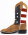 Image #3 - Cody James Youth Boys' American Flag Western Boots - Square Toe, , hi-res
