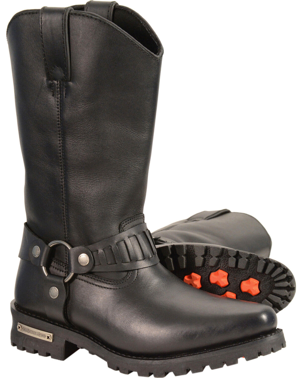 leather boot harness