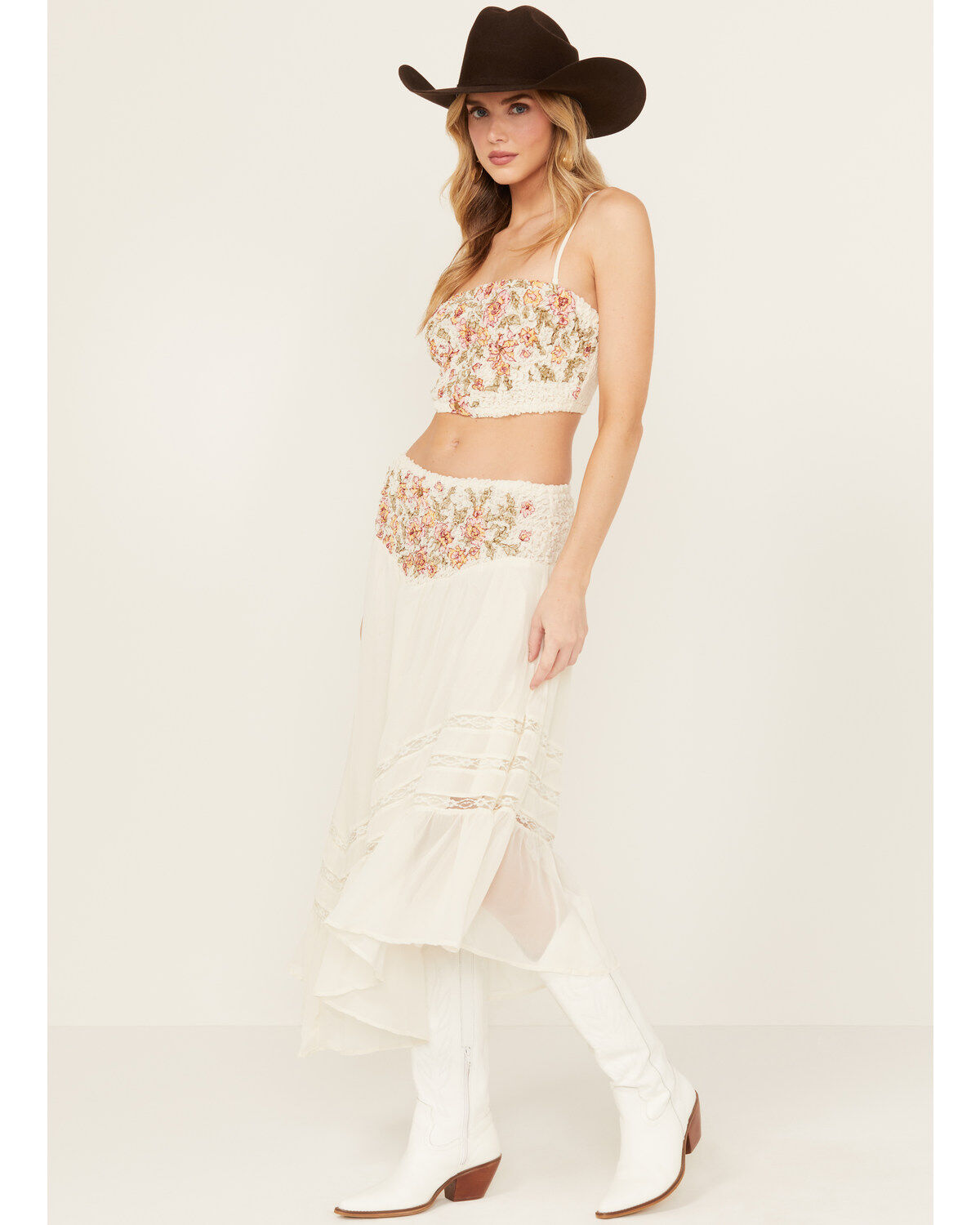 Image #7 - Free People Women's Augusta Set - 2 Piece, Ivory, hi-res