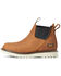 Image #2 - Ariat Women's Rebar Wedge Chelsea H20 Pull On Soft Work Boots - Round Toe, Brown, hi-res