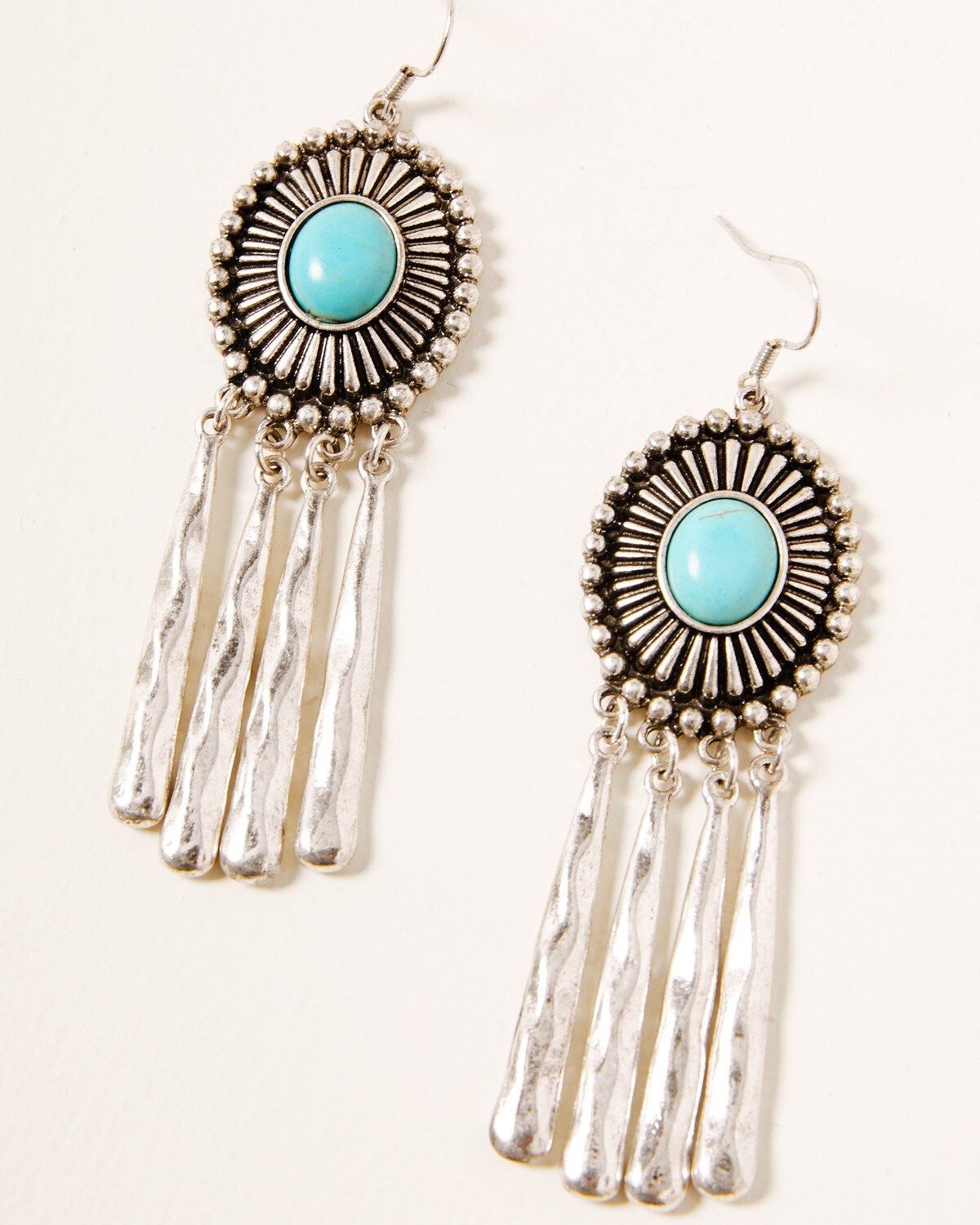Image #1 - Idyllwind Women's Gimme More Concho Earrings, Silver, hi-res
