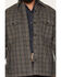 Image #3 - Ariat Men's Menswear Plaid Print Snap Shirt Jacket, Grey, hi-res