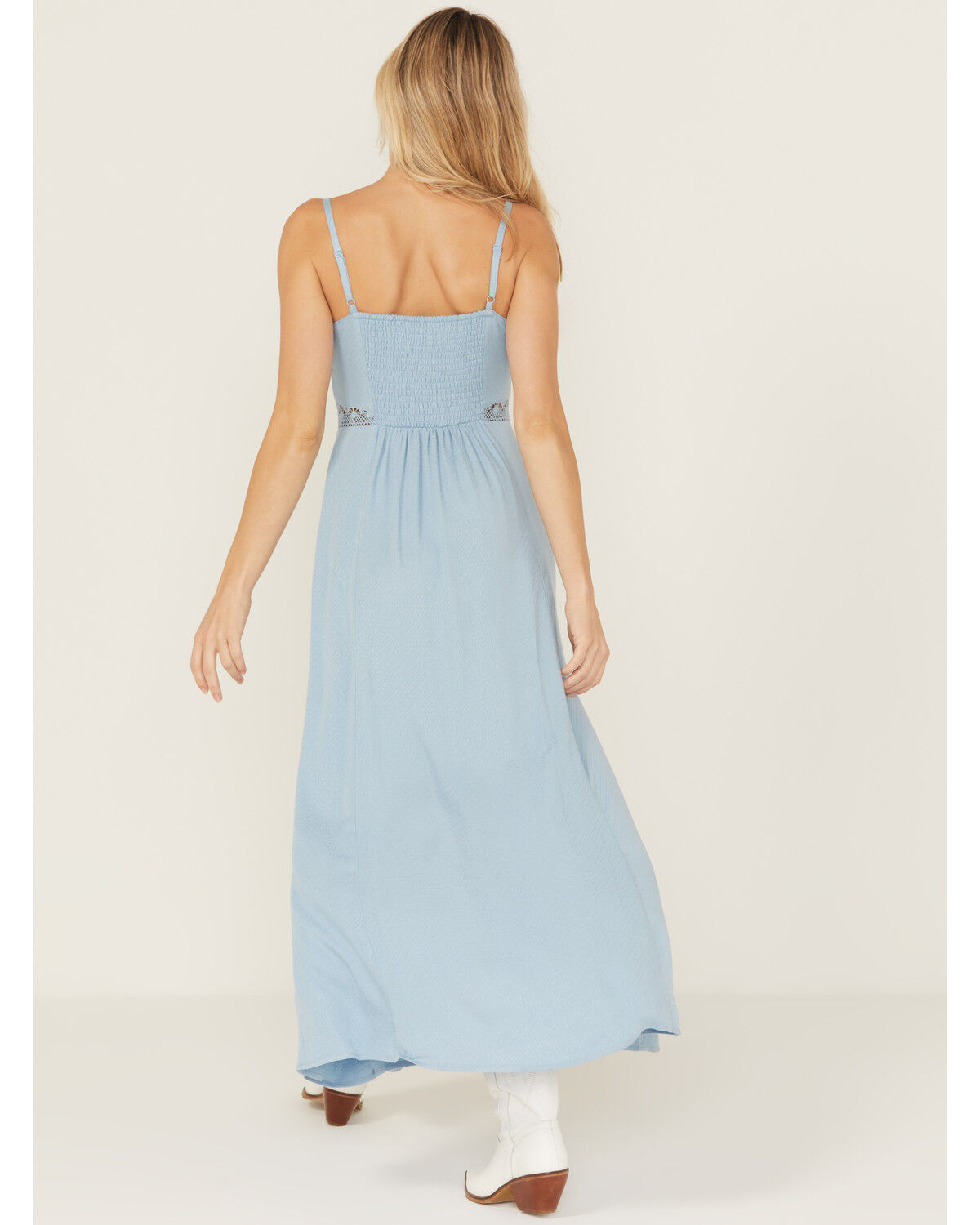 Product Name:  Idyllwind Women's Wisteria Tie Front Sleeveless Maxi Dress