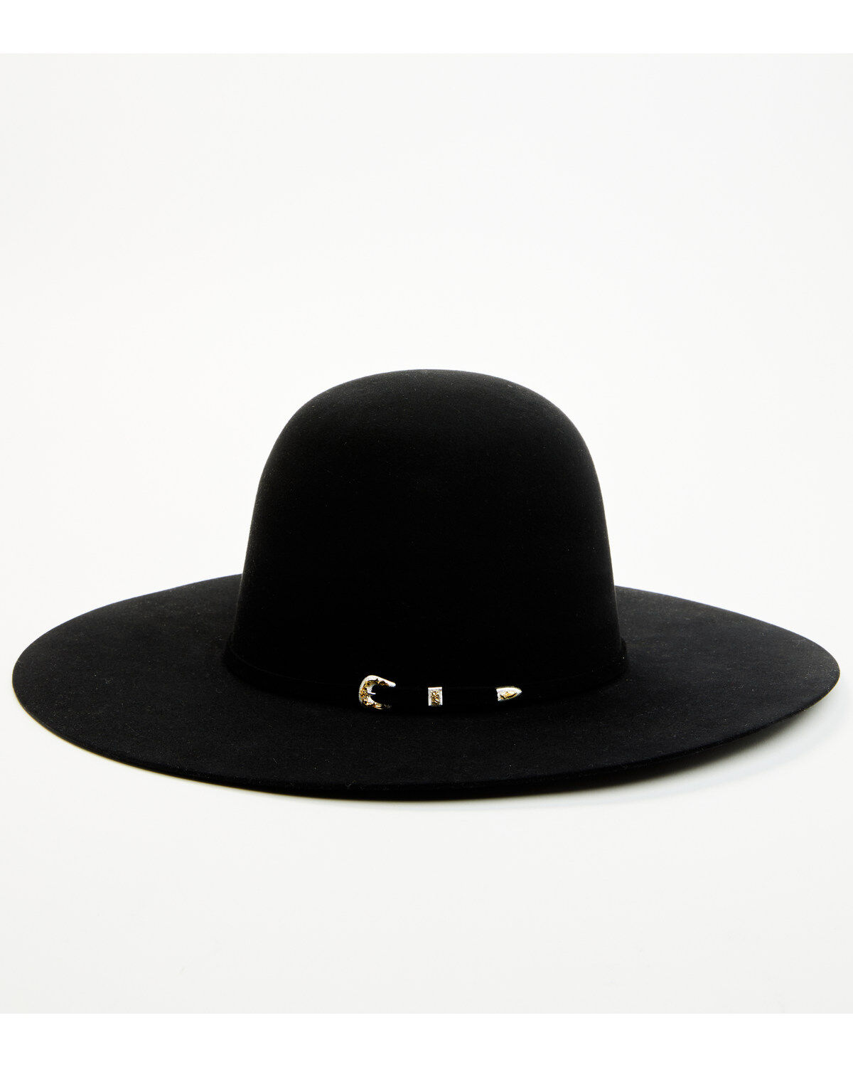 Image #3 - Serratelli Salinas 20X Felt Cowboy Hat, Black, hi-res