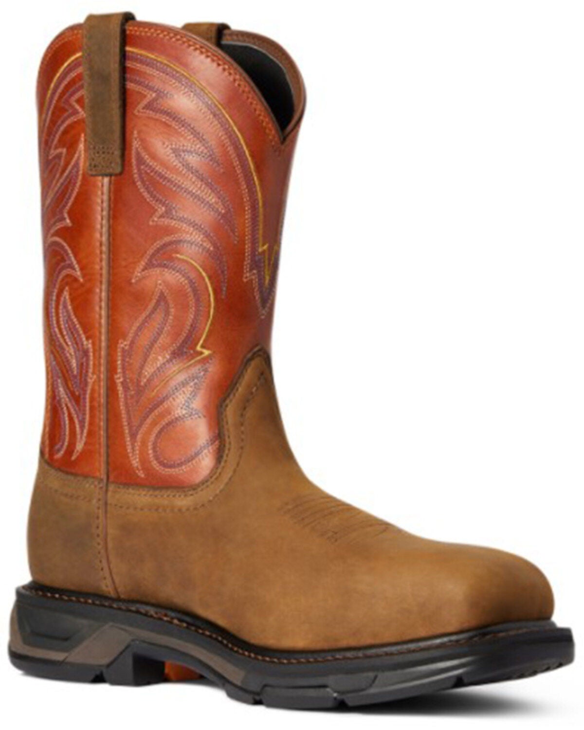 Ariat Men's WorkHog&reg; XT Cottonwood Work Boot - Broad Square Toe, Brown, hi-res