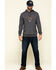 Image #6 - Hawx Men's Gray Tech Logo Hooded Work Sweatshirt, , hi-res