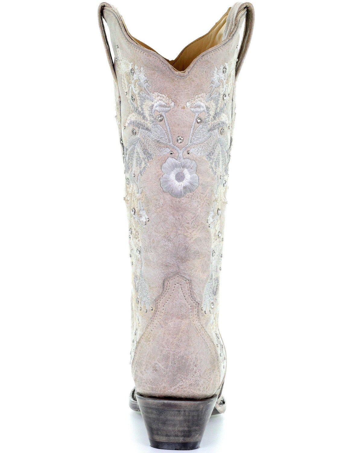 corral white floral boots