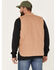Brixton Men's Abraham Reversible Vest, Beige/khaki, hi-res