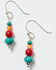 Image #2 - Paige Wallace Women's Beaded Earrings, Silver, hi-res