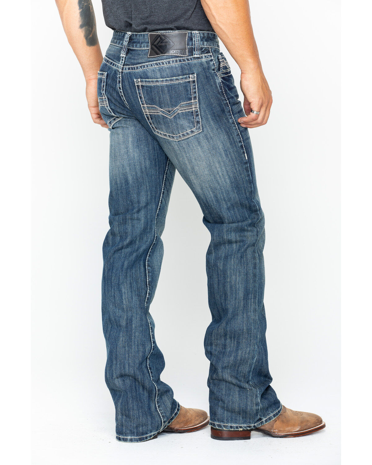 wrangler rock and roll jeans