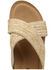 Image #6 - Mykos Women's Leyla Crossband Sandals, Brown, hi-res
