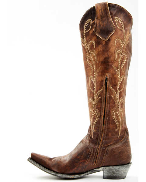 Image #3 - Old Gringo Women's Delany Western Boots - Snip Toe, Brass, hi-res