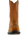 Image #7 - Cody James® Men's Broad Square Composite Toe Western Work Boots, Brown, hi-res