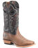 Image #1 - Double H Men's Buckaroo Tall Western Boots - Broad Square Toe, Caramel, hi-res