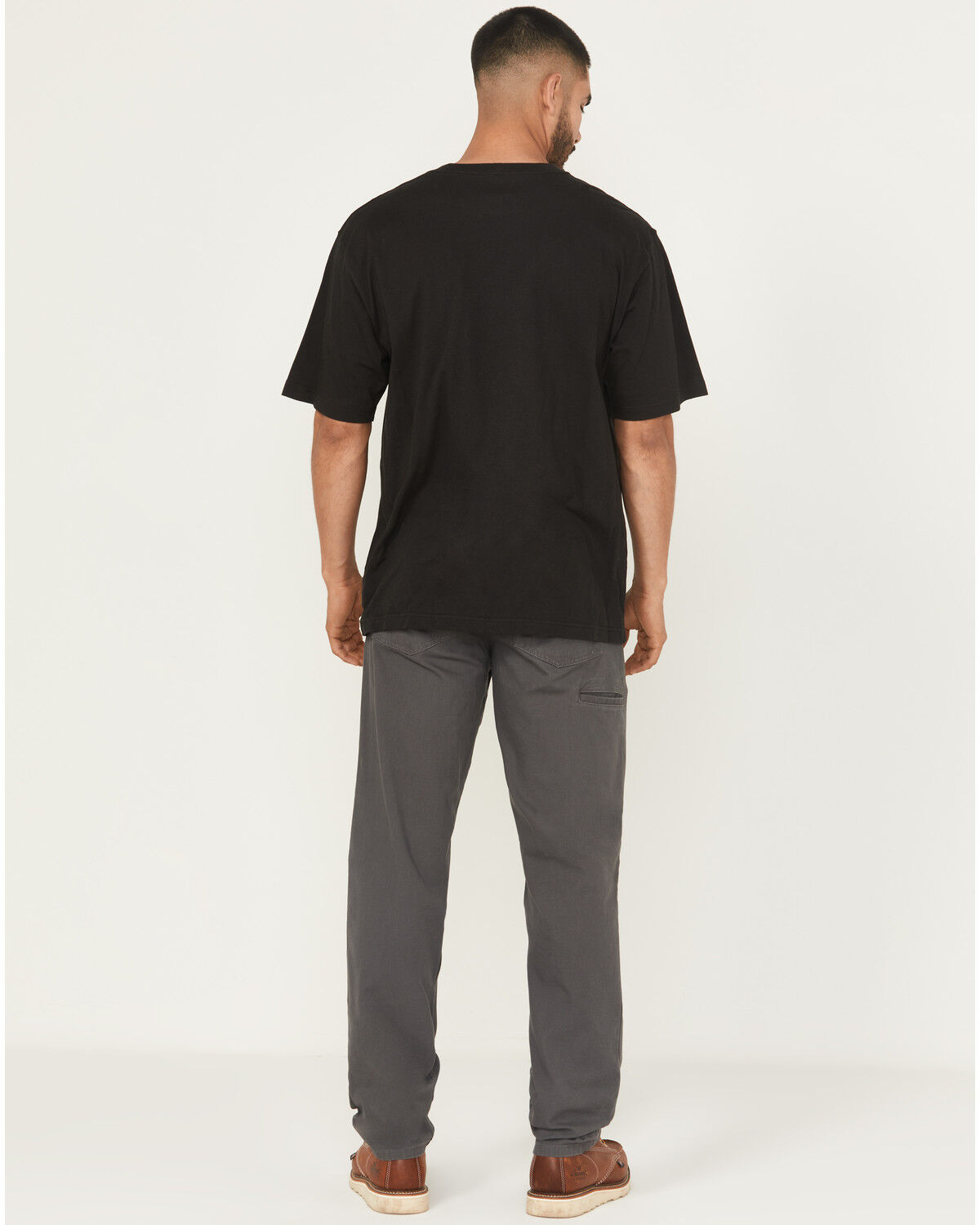 Image #4 - Carhartt Men's Rugged Flex® Rigby Five-Pocket Pants, Charcoal Grey, hi-res
