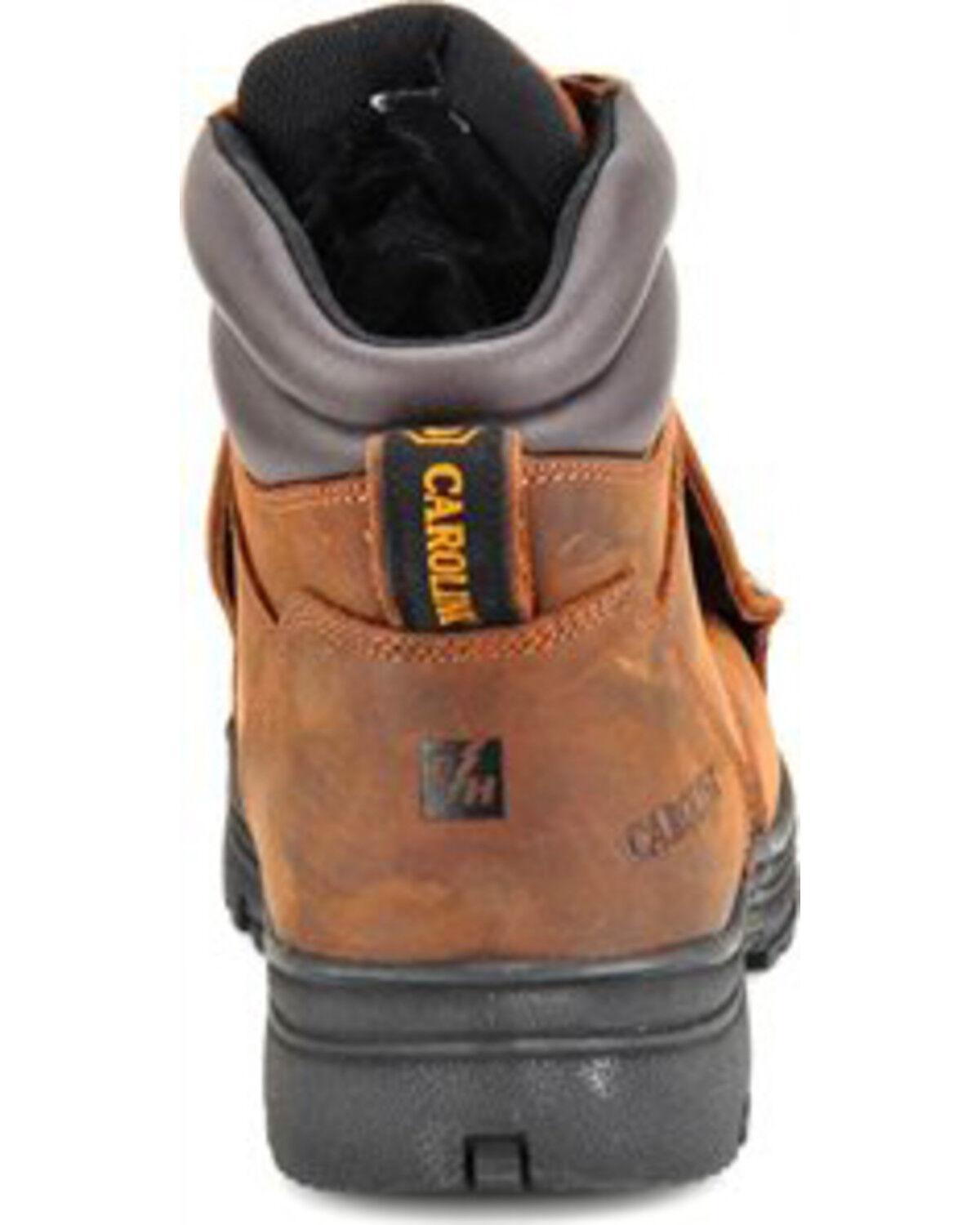 Image #7 - Carolina Men's 6" External Metguard Work Boots, Brown, hi-res