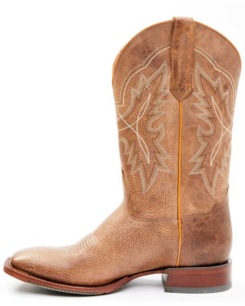 Image #3 - Cody James Men's Vintage Western Boots - Broad Square Toe, , hi-res