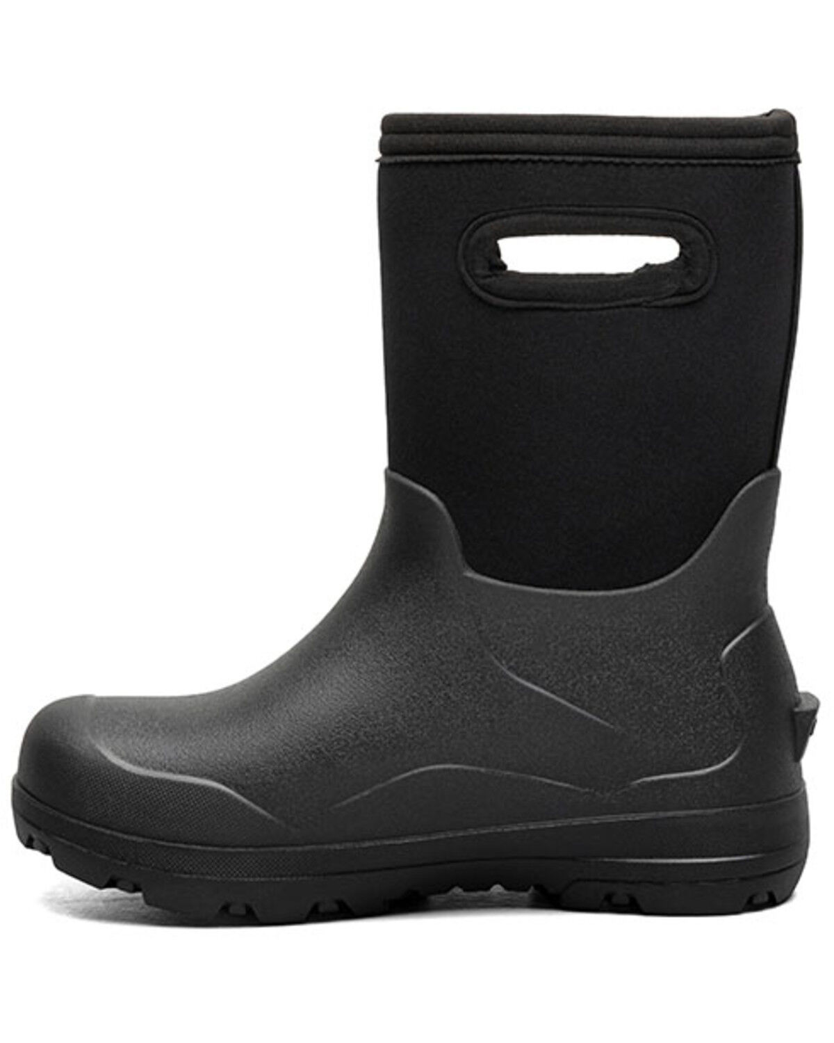 Image #3 - Bogs Boys' York Seamless Rubber Boots, Black, hi-res