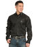 Image #3 - Ariat Men's Long Sleeve Logo Long Sleeve Western Shirt, Black, hi-res