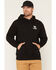 Image #2 - Troll Co Men's Haggler Hooded Sweatshirt, Black, hi-res